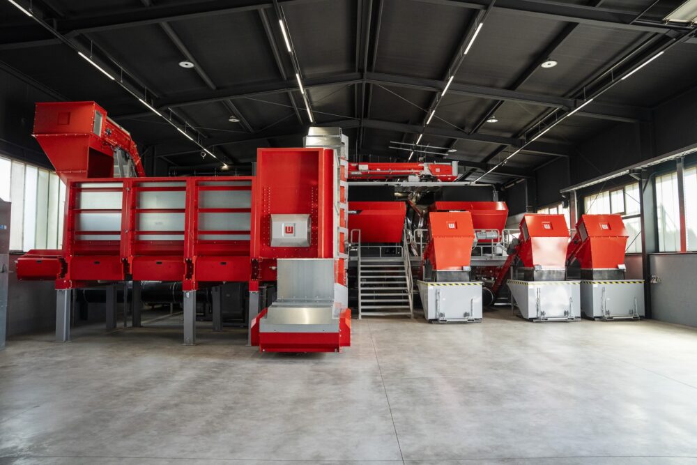 Westerias Test-Anlage "TechCenter" von vorne betrachtet.
